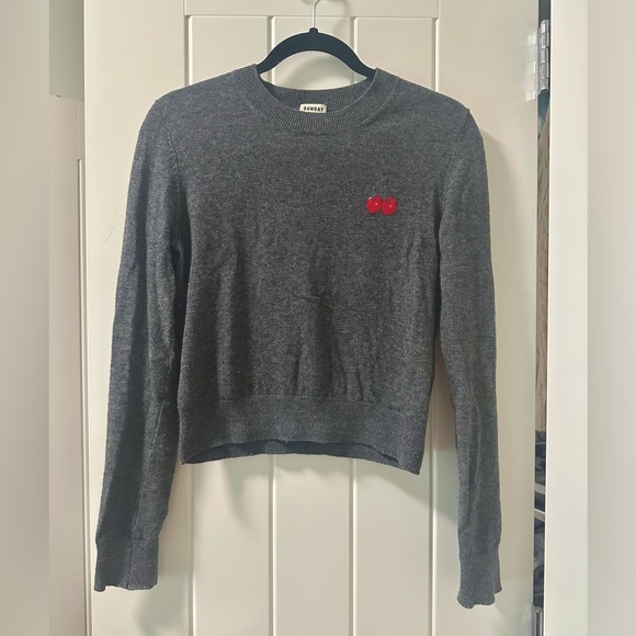 Sunday Best Wool Blend 🍒 Sweater - Picture 1 of 5